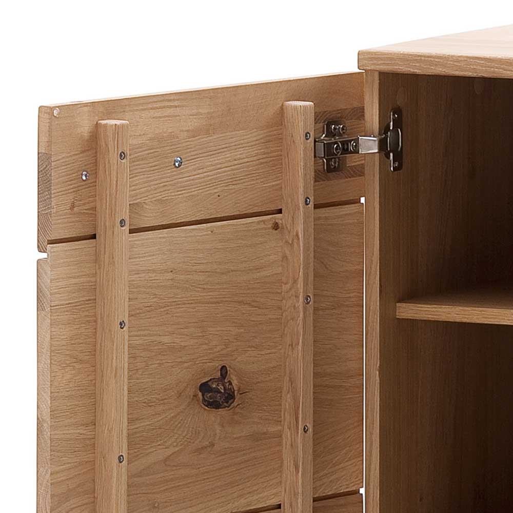 180x78x44 Sideboard mit Furnier Eiche Bianco - Crupean