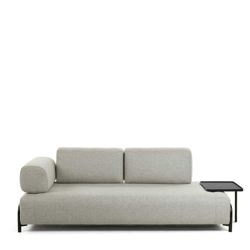 2-Sitzer Sofa mit Tisch & Armlehne - Adaliz