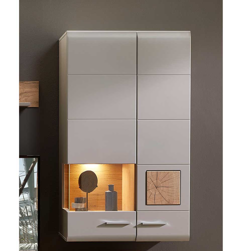 TV Anbauwand Möbel mit LED Licht - Fraguca (fünfteilig)