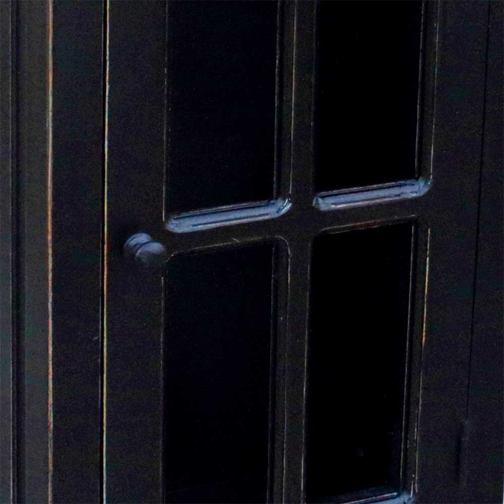 Oberschrank Sentiments in Schwarz