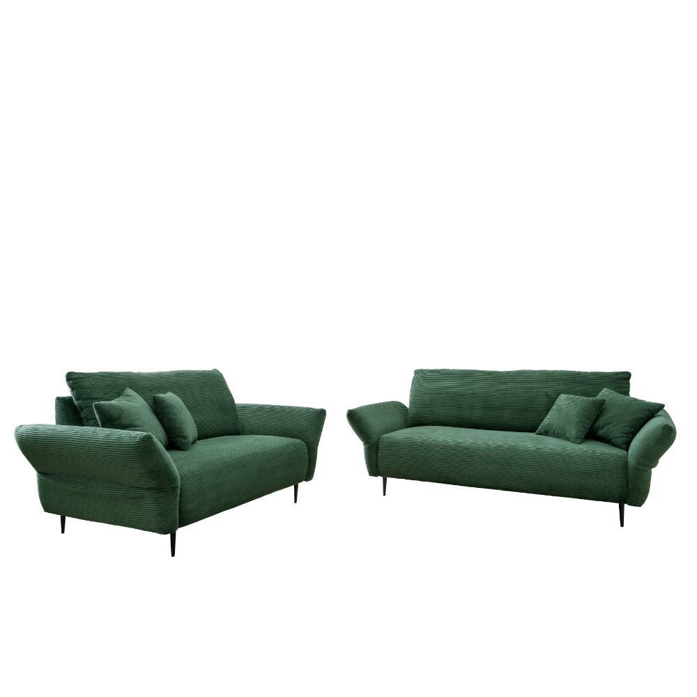 Polstergarnitur mit 2er und 3er Sofa - Devan (zweiteilig)