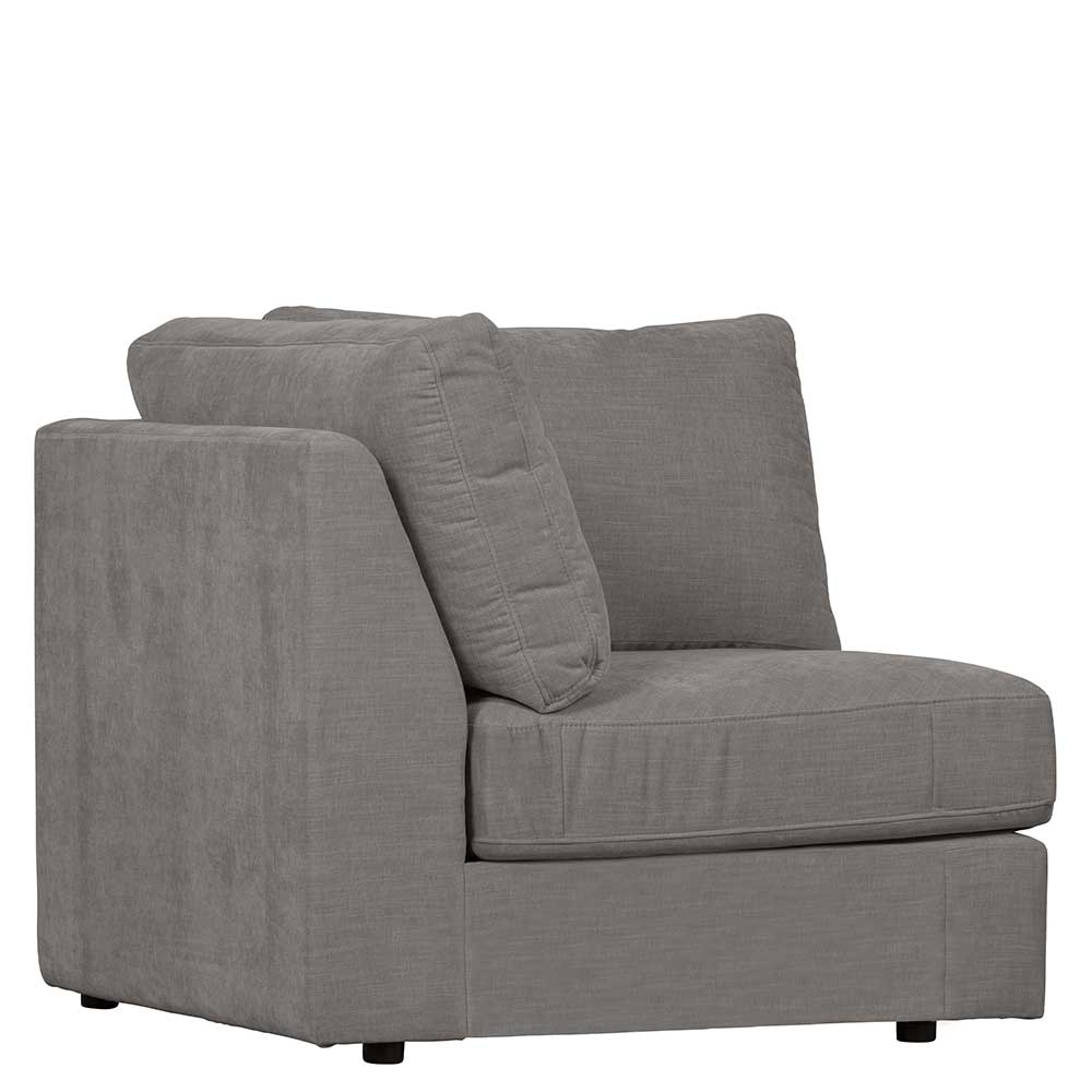 Modulcouch Eckelement 1-Sitzer mit Armlehne links - Gregg