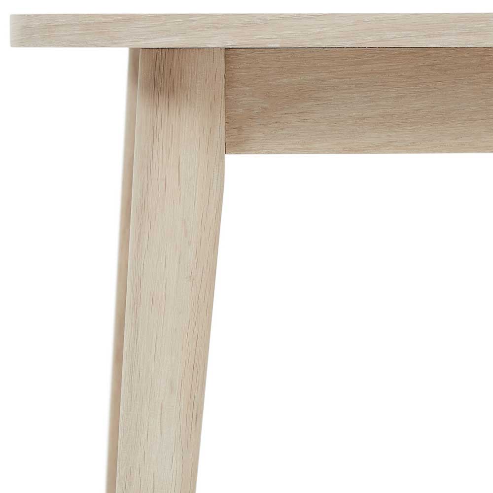 Scandi Chic Couchtisch in Eiche Weiß - Rosanna