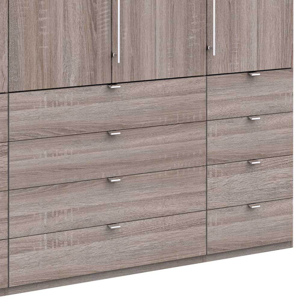 Hoher Kleiderschrank foliert - Crenba