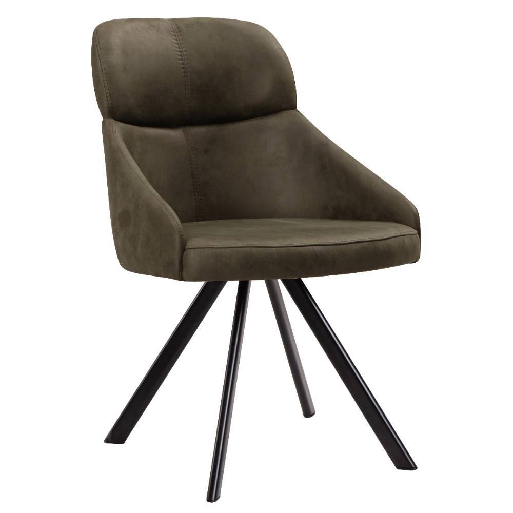 Drehbarer Tischsessel in Khaki - Linz