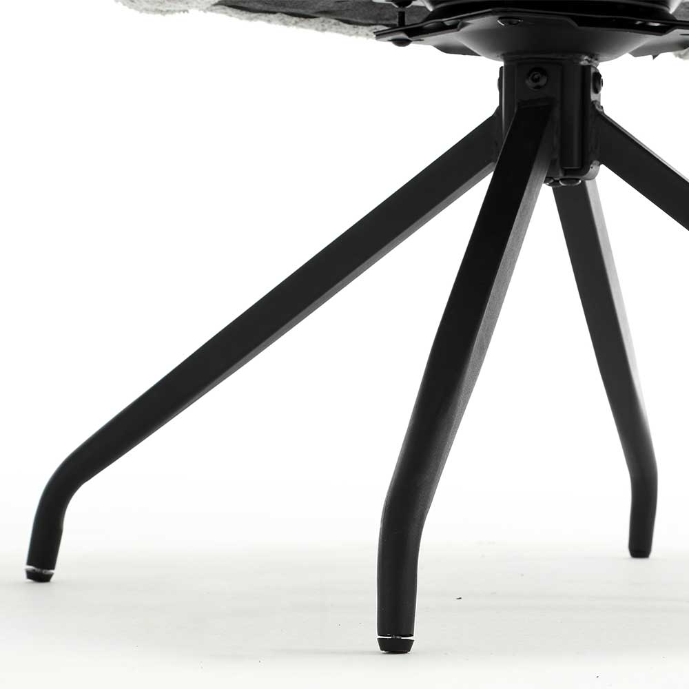 Armlehnenstuhl mit Spider Drehgestell - Suprima (2er Set)