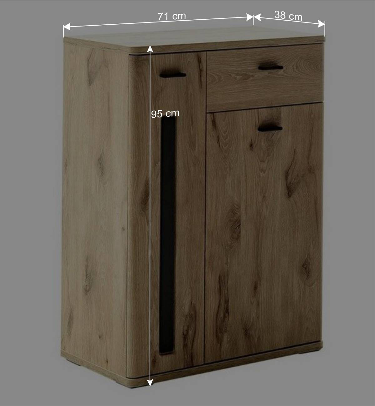 Garderobe Dielenmöbel Set modern - Baiamare (fünfteilig)
