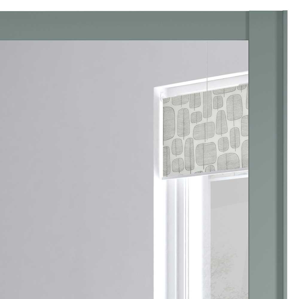 2-türiger Schwebetüren-Kleiderschrank in Graugrün - Rajavo
