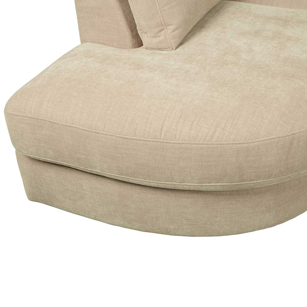 Modulsofa Abschlusselement mit Rundung links - Zirova