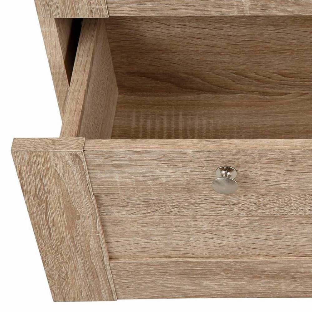 75x80x35 Dielenkommode in Holznachbildung Eiche - Onjedda
