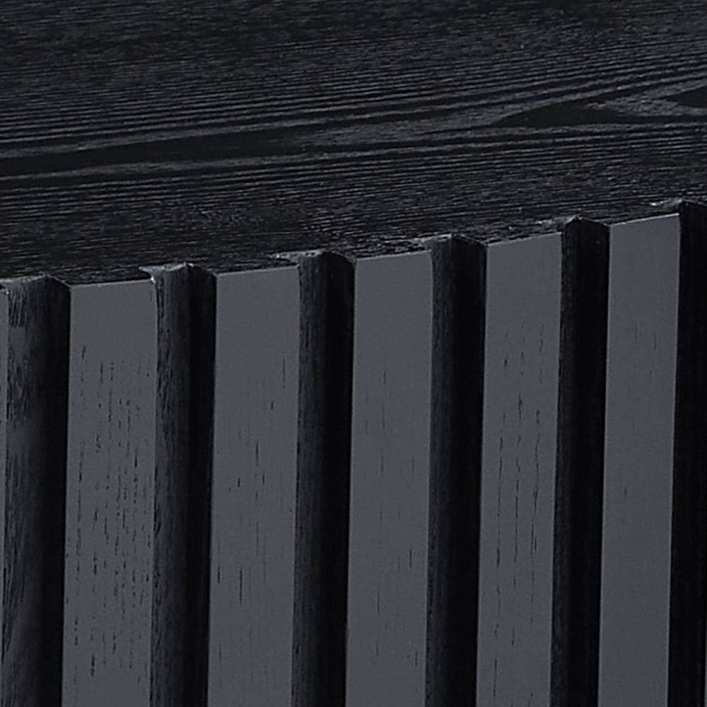 Wohnzimmer Designtisch in Schwarz - Monika