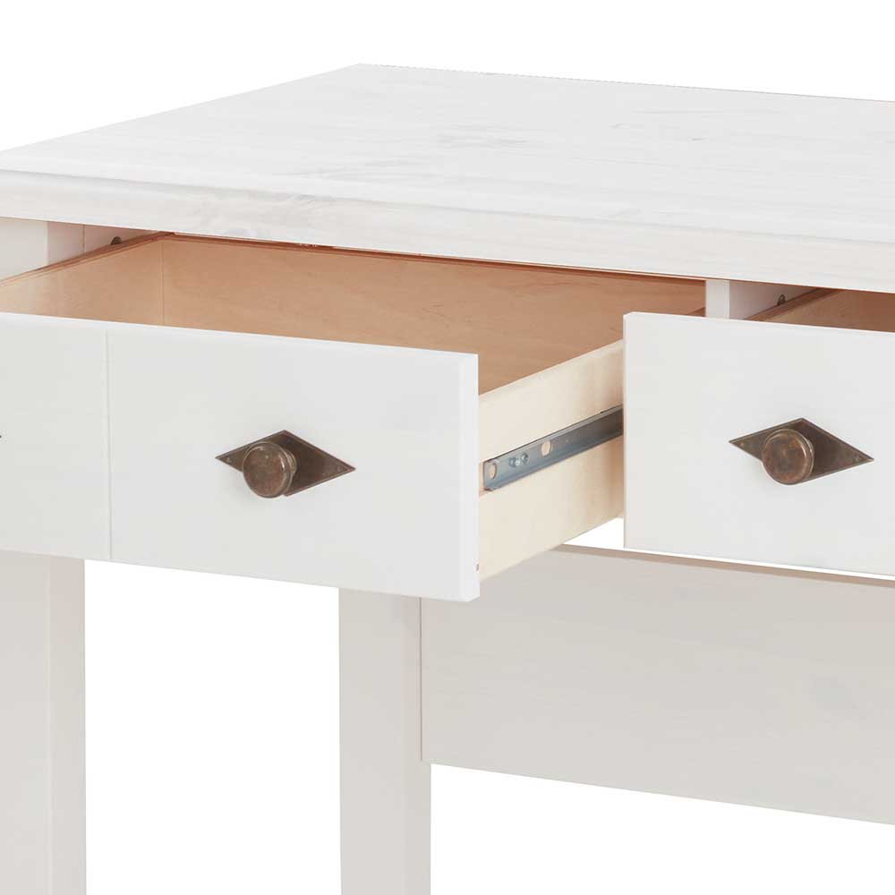 102x79x53 Schmaler Schreibtisch Konsolentisch - Satumare