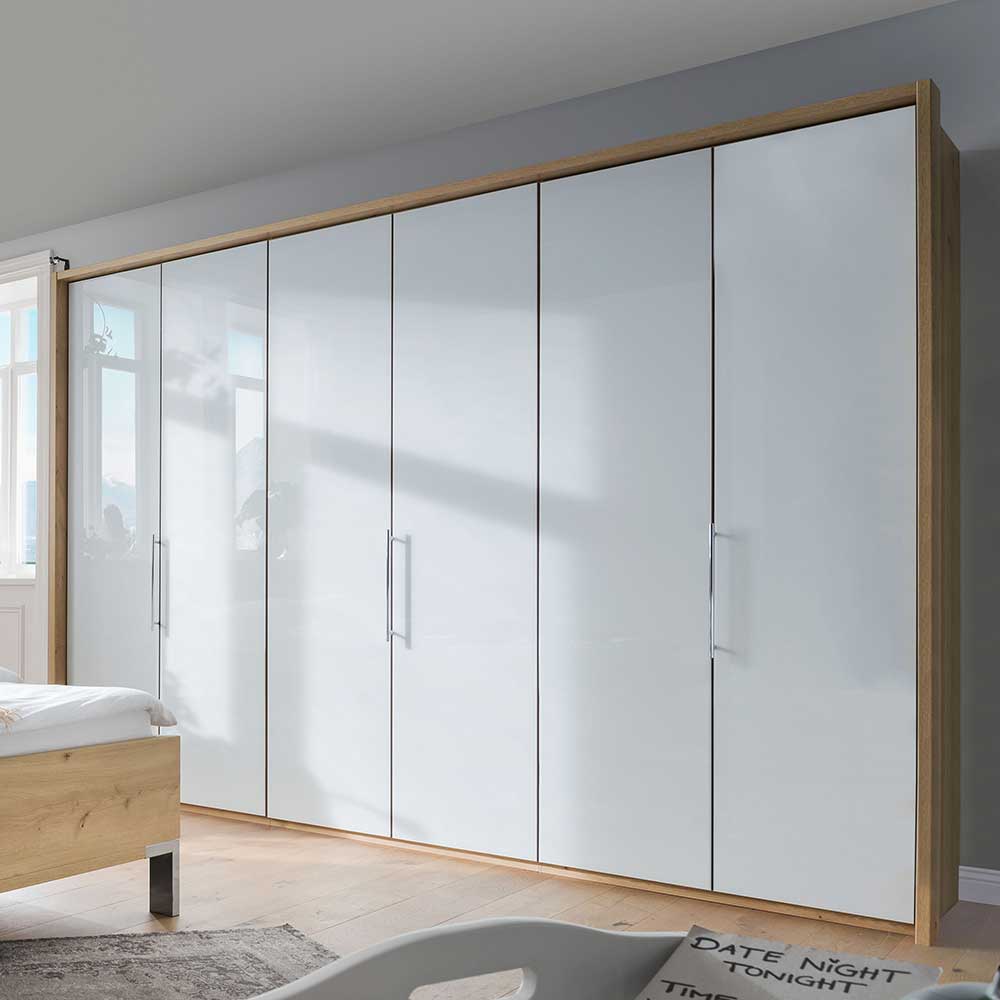 Bettanlage 180x200 & Falttürenschrank - Nuetran (vierteilig)
