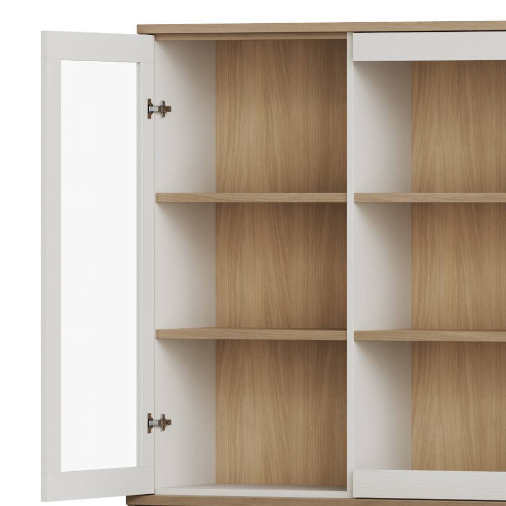 Skandi Buffetschrank in Weiß - Ovidio