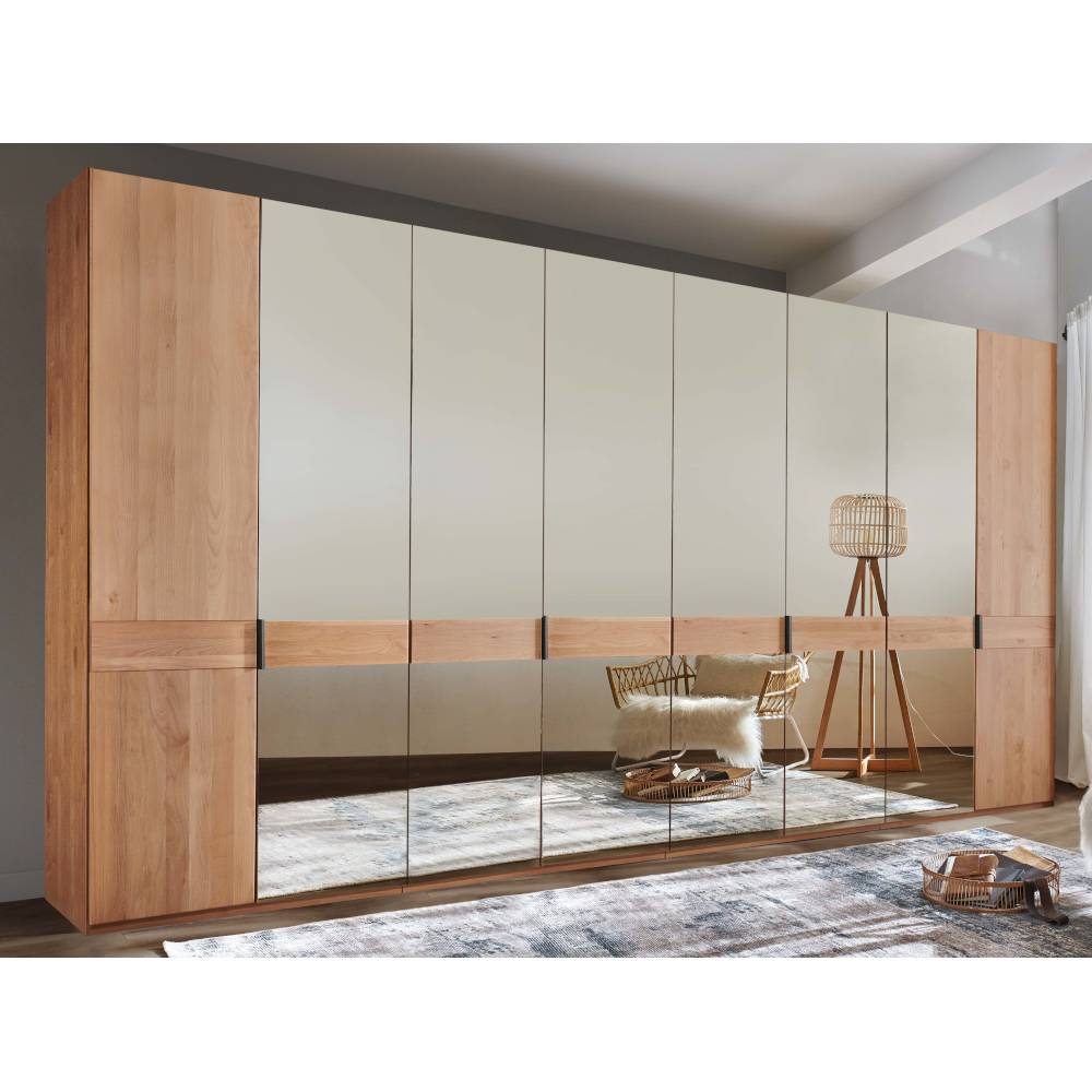 XXL-Kleiderschrank mit Spiegeln - Murray