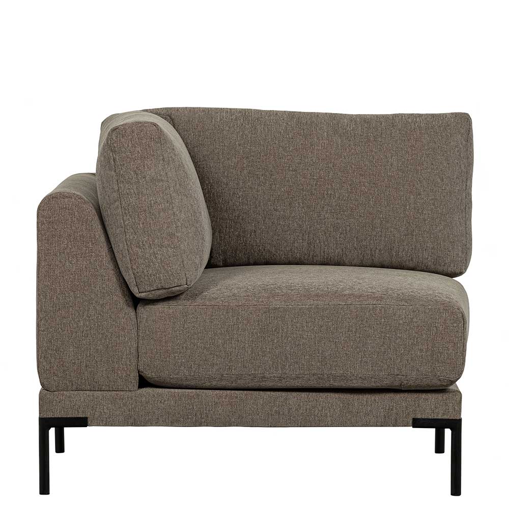 Sofamodul Eckelement in Taupe - Birte