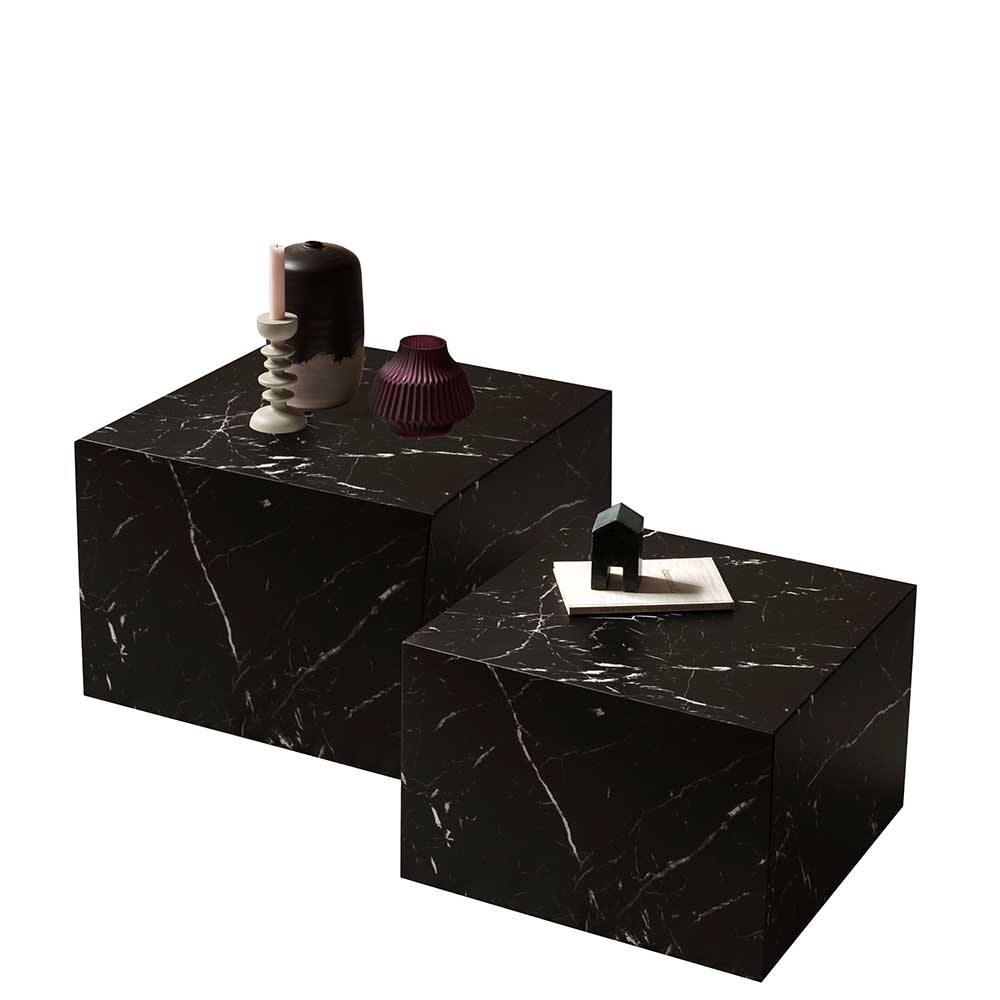 2-Satz-Tisch im Quader Design - Ligurcia (zweiteilig)