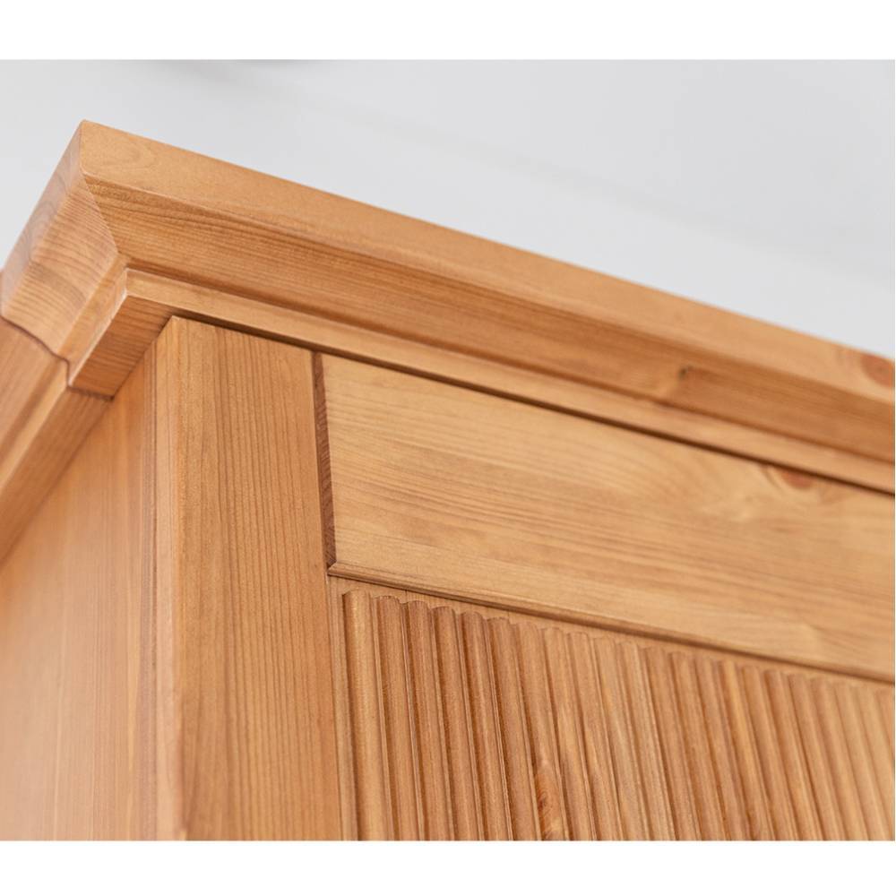 Landhaus Kleiderschrank aus Kiefernholz - Olivessa