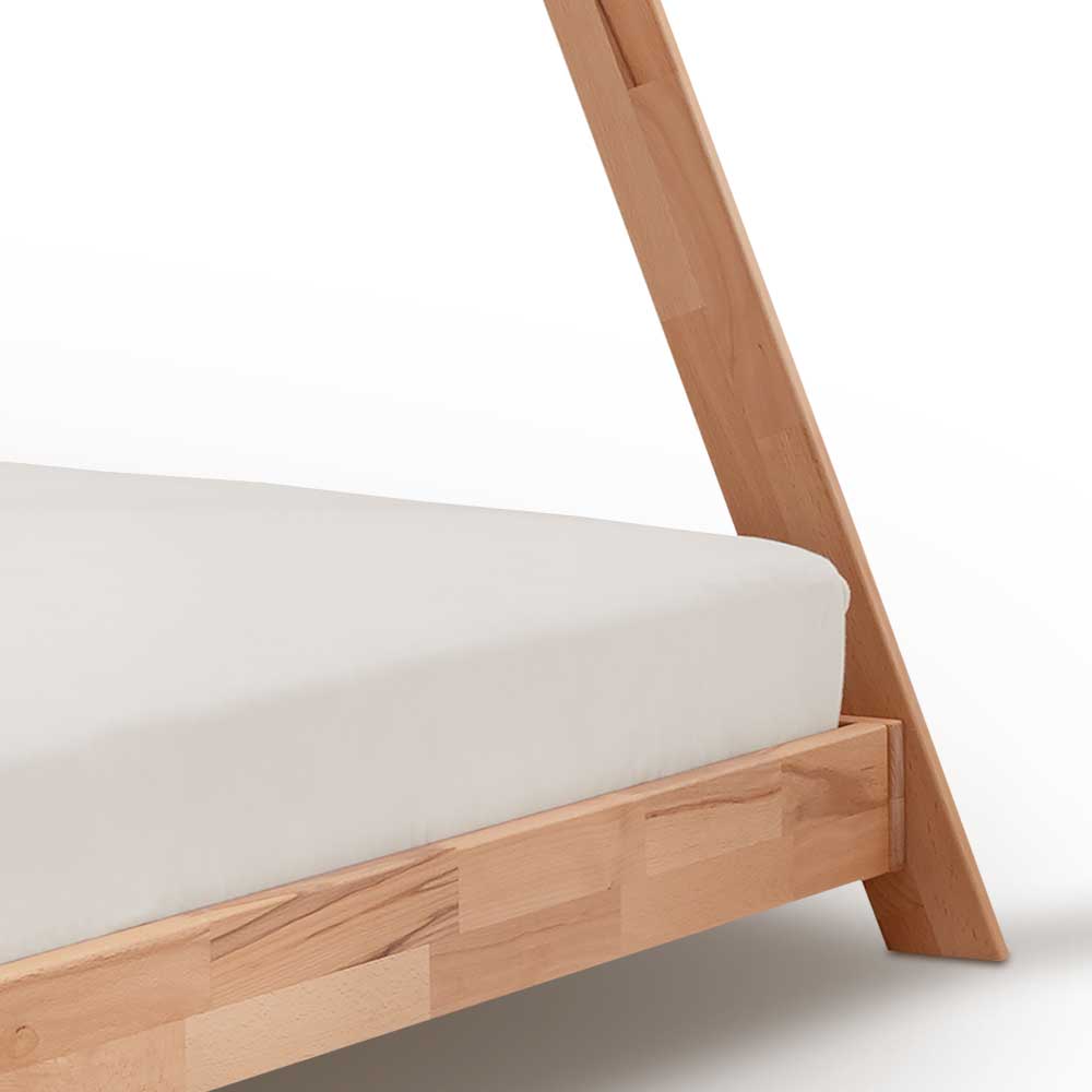 90x200 Zeltbett bodentief - Rene
