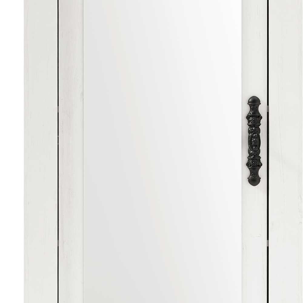73x201x38 Dielenschrank mit Spiegeltür - Nedita