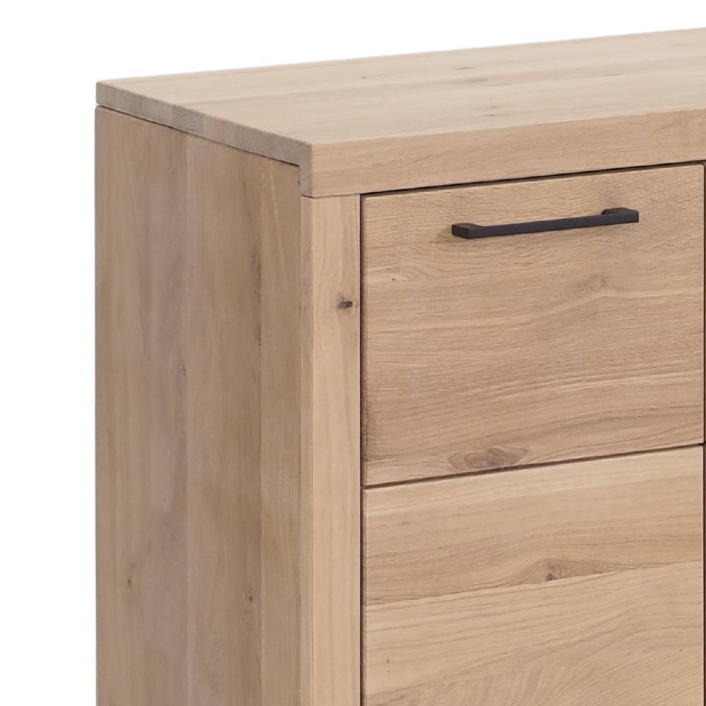 TV Lowboard aus Eiche Massivholz - Buzia