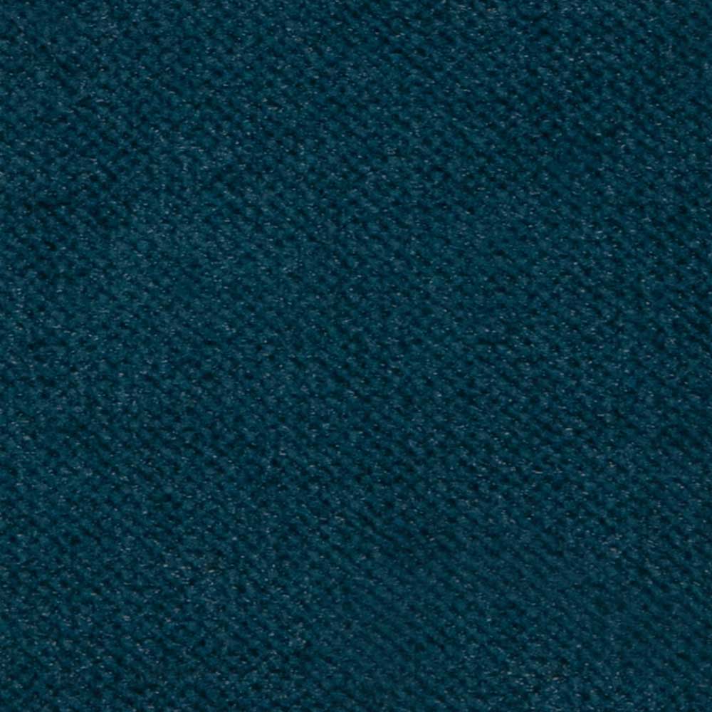 Wohnlandschaft L Sofa in Blau Samt - Cumagon