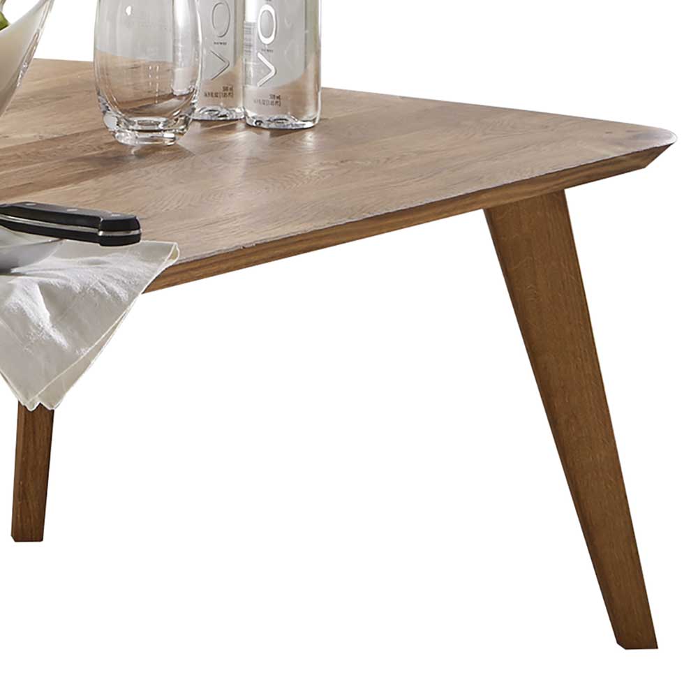 Massivholz Wohnzimmertisch aus Wildeiche geölt - Fitty