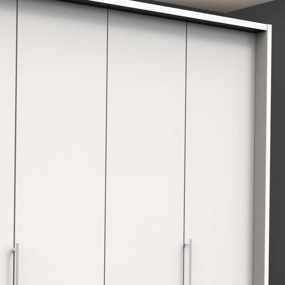 Kleiderschrank fürs Schlafzimmer in Weiß - Donpiave