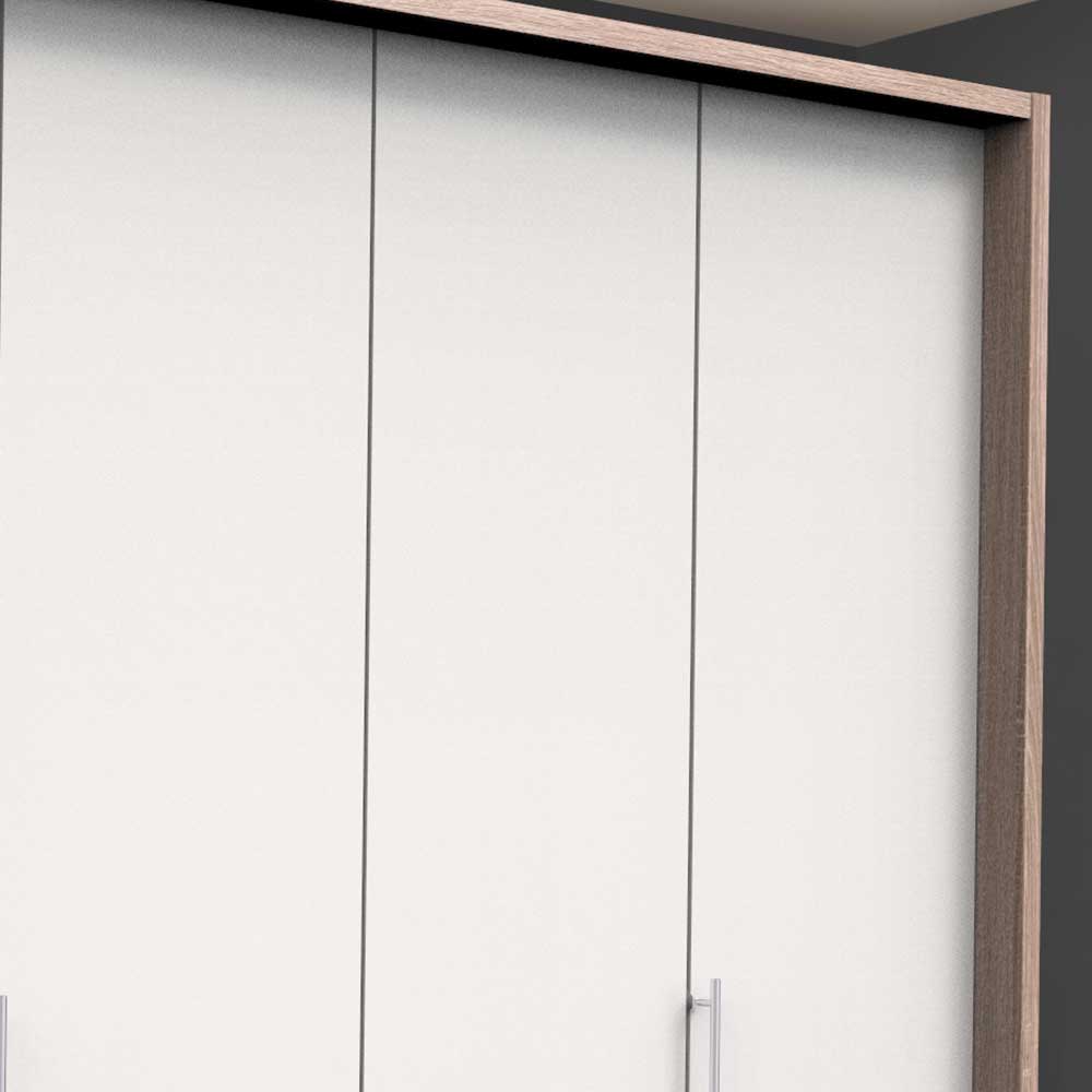 Moderner Schlafzimmerkleiderschrank in Weiß - Vaclyn