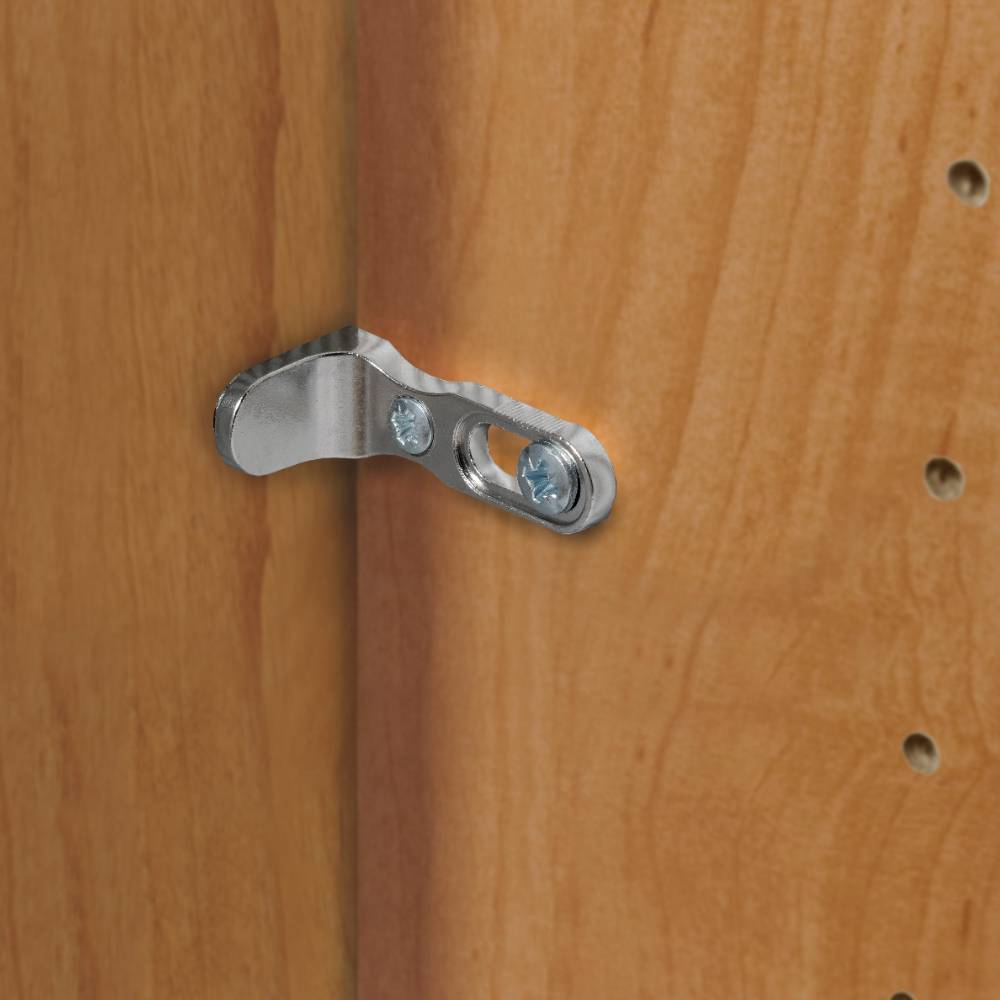 Teilmassiver Kleiderschrank mit Glas - Vutonia