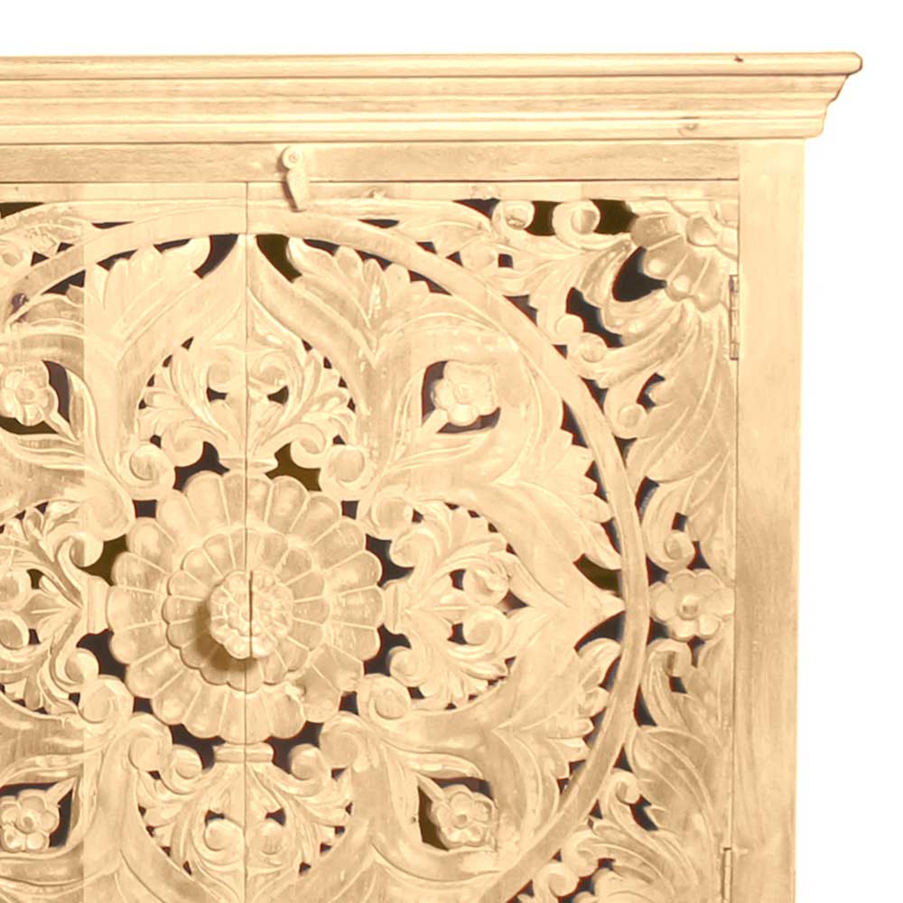 180x90x45 4-türiges Sideboard im Ethno Stil - Runiasa