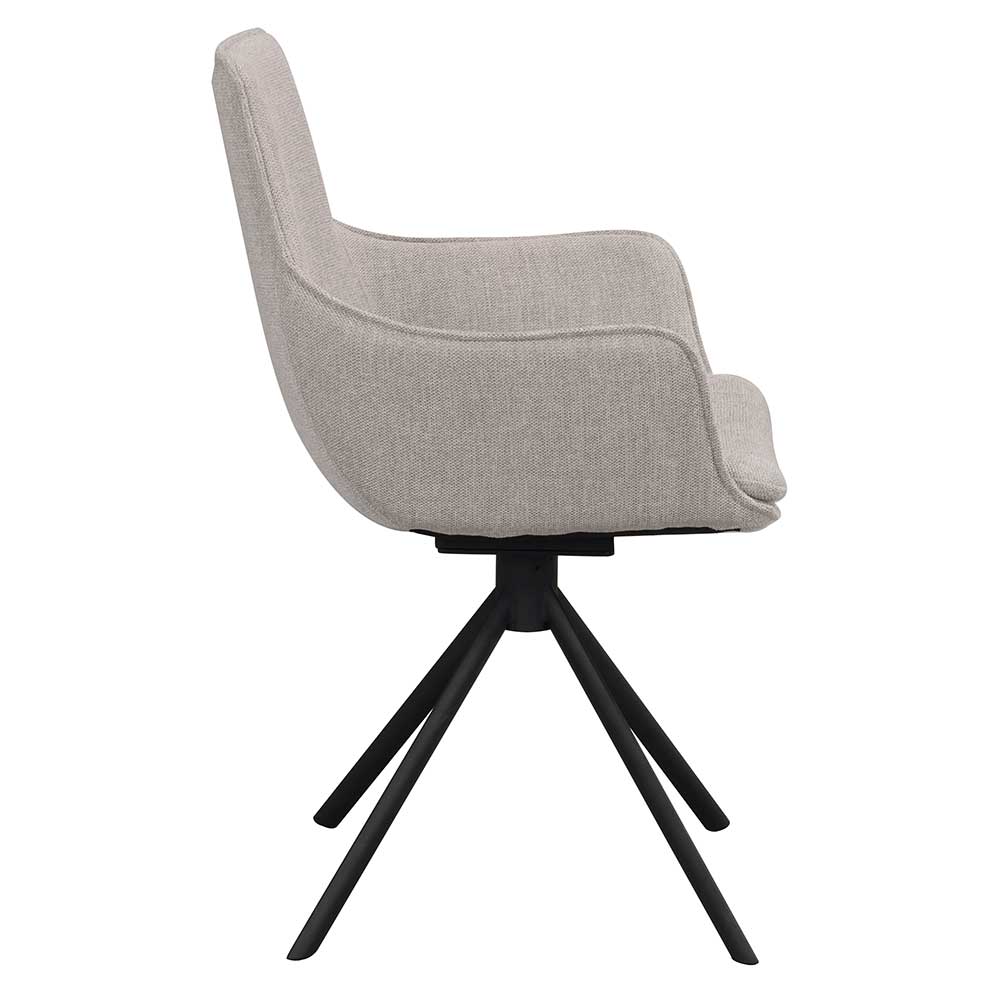 Esszimmer Drehstühle mit Armlehnen - Blackbird (2er Set)