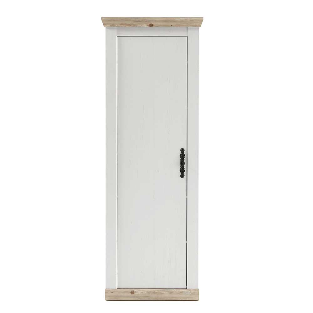 Country Style Garderobenschrank 1-türig - Nedita