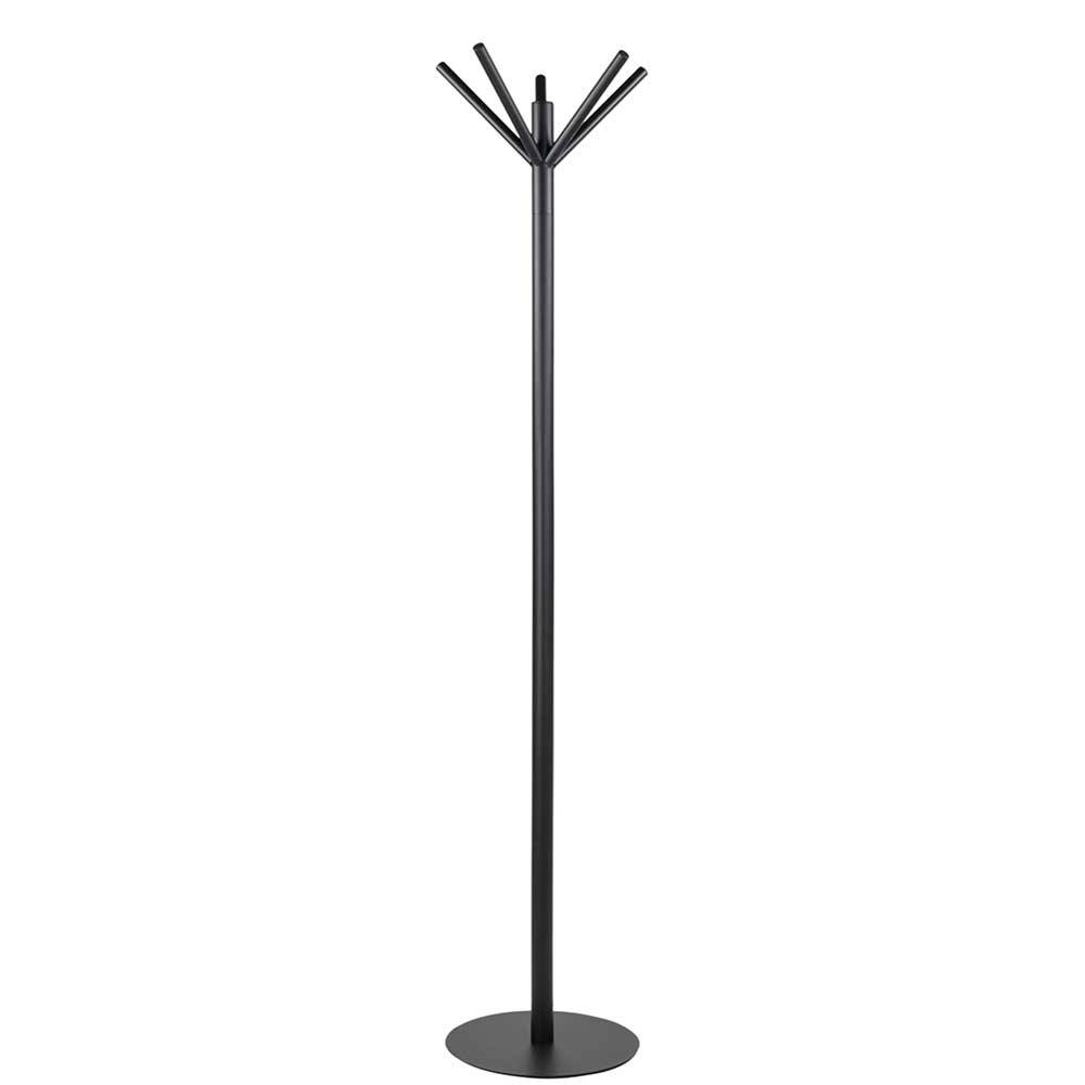 40x181x40 Garderobenständer aus schwarzem Stahl - Rolans