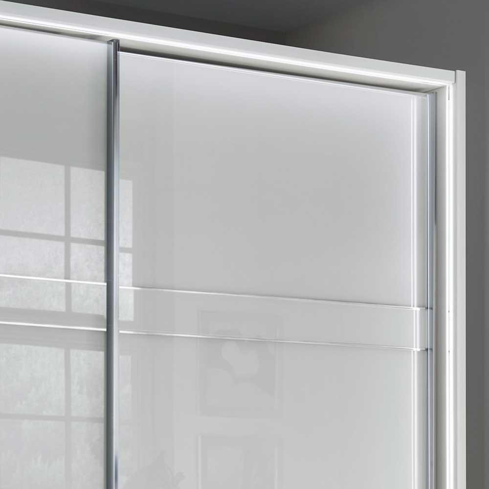 Schwebetüren Kleiderschrank mit Glas Front - Ekino