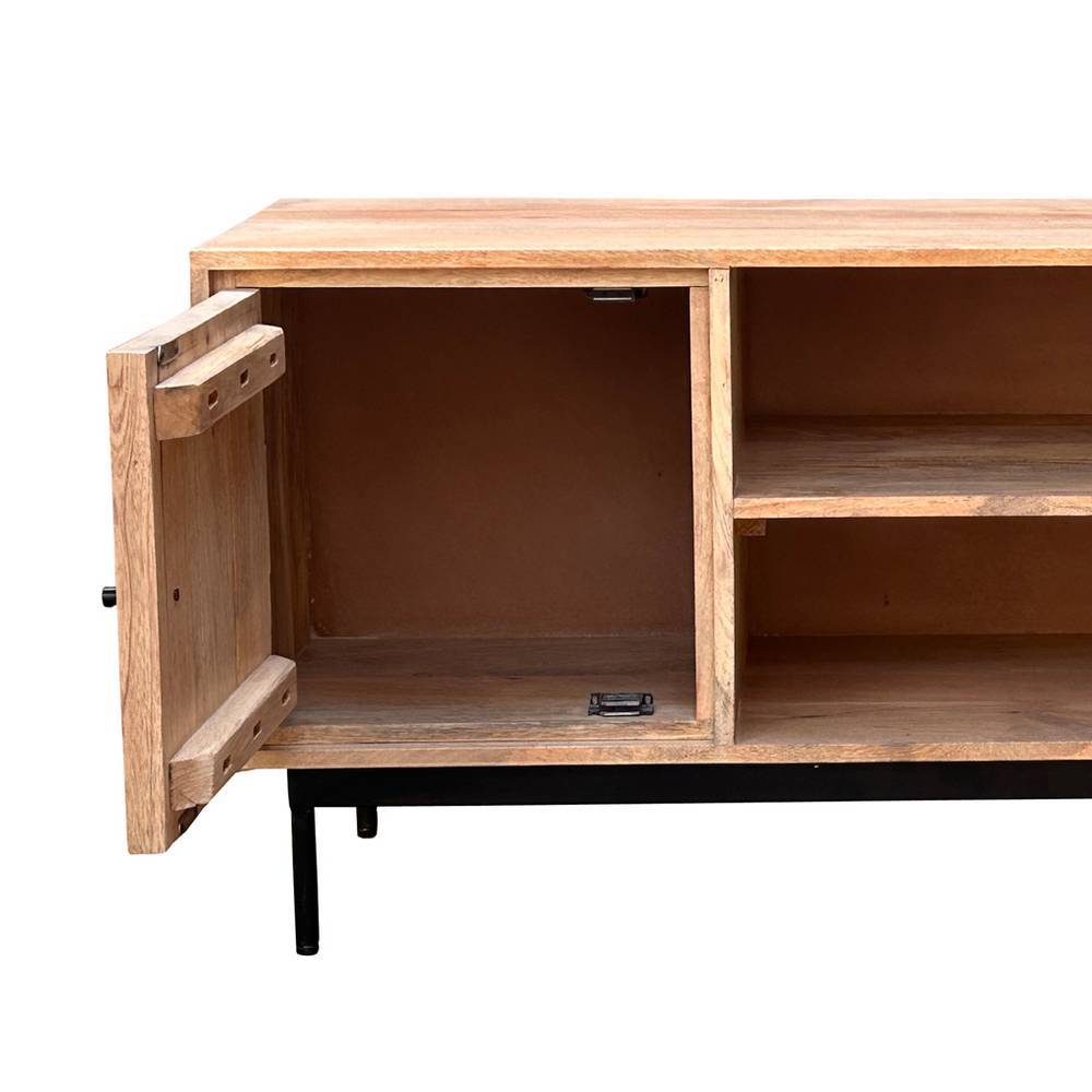 TV-Lowboard aus Mangobaum Massivholz - Peravia