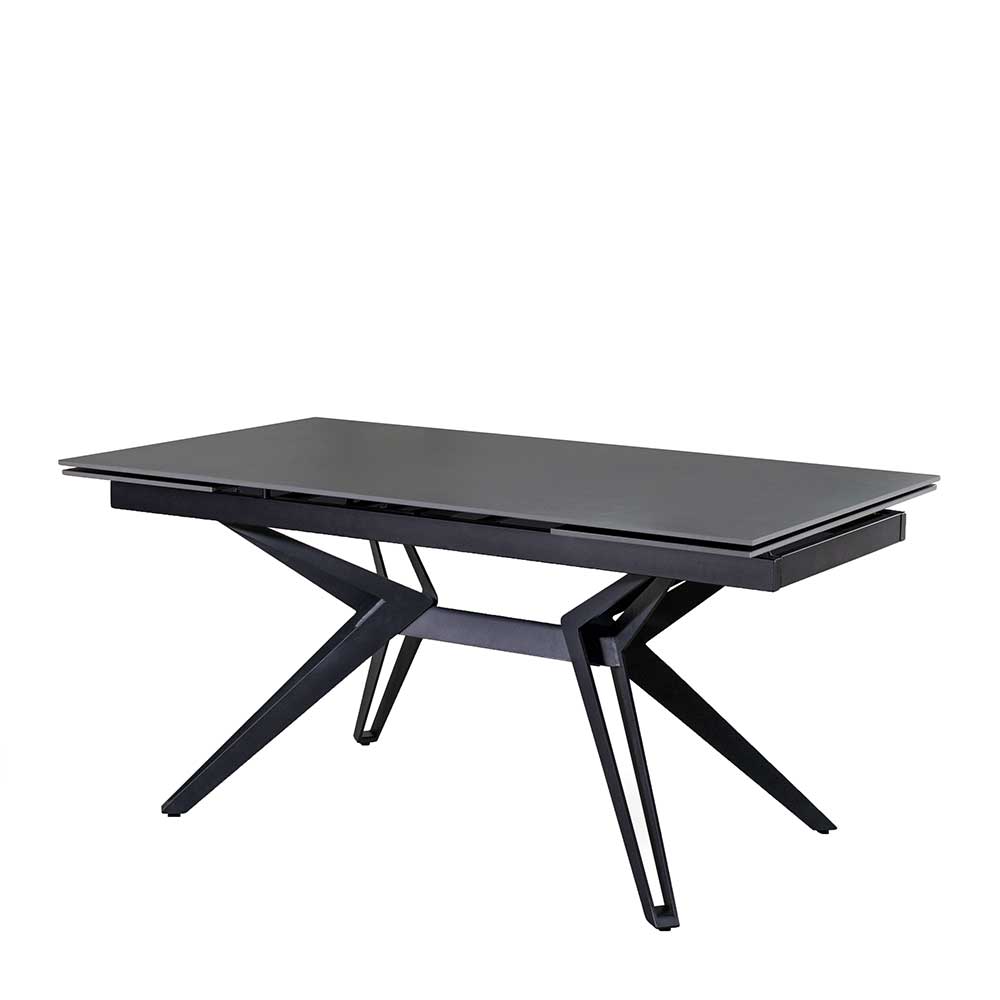Ausziehtisch mit 2 Einlegeplatten aus Keramik - Mailiona