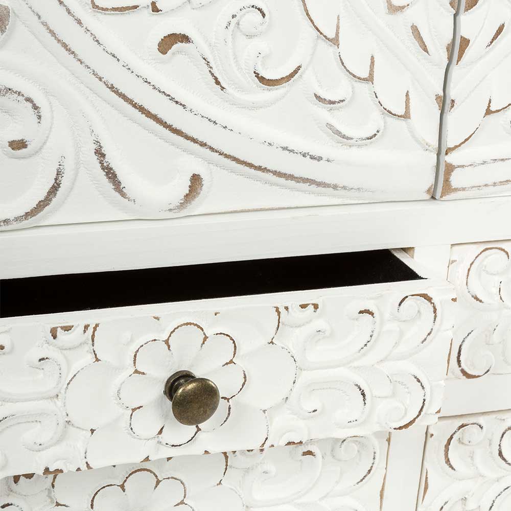 Highboard mit Ornament Muster Front - Acacio