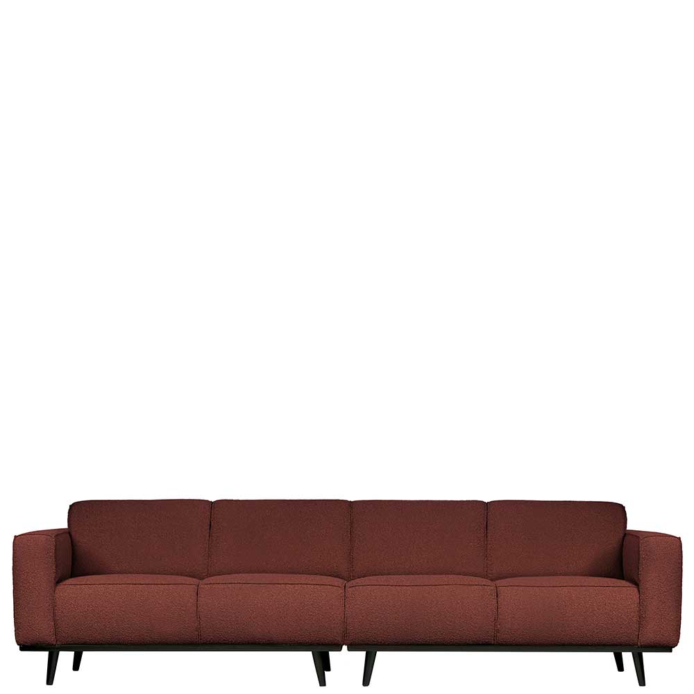 4-Sitzer 5-Sitzer Sofa in Kastanienfarben Buklee - Moto