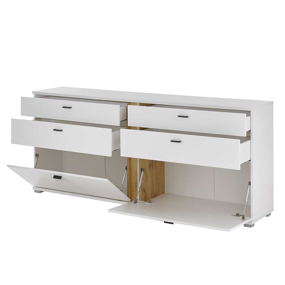 Breites Sideboard mit LED Beleuchtung - Racelyn