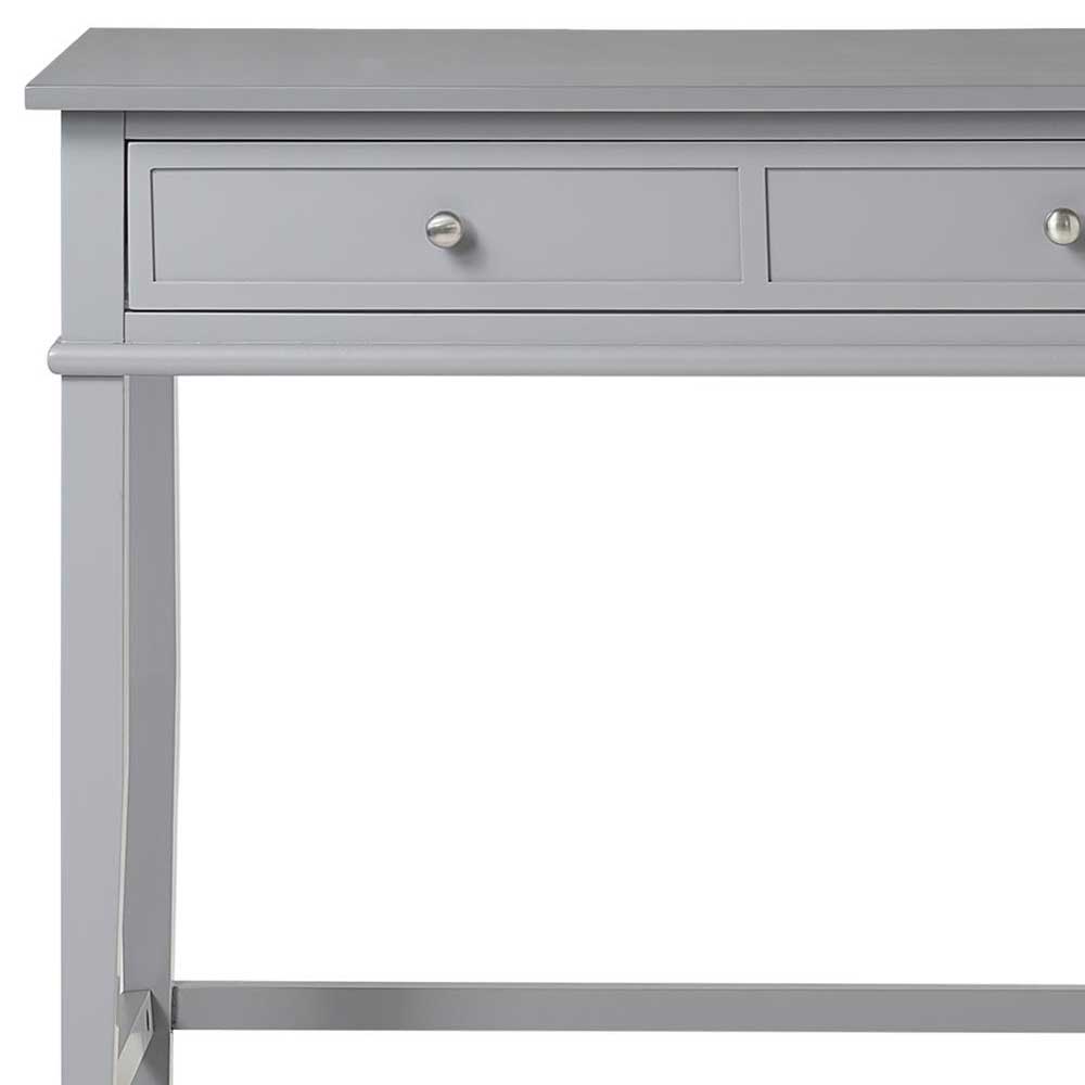 Modern Country Schreibtisch in Grau - Carlotte