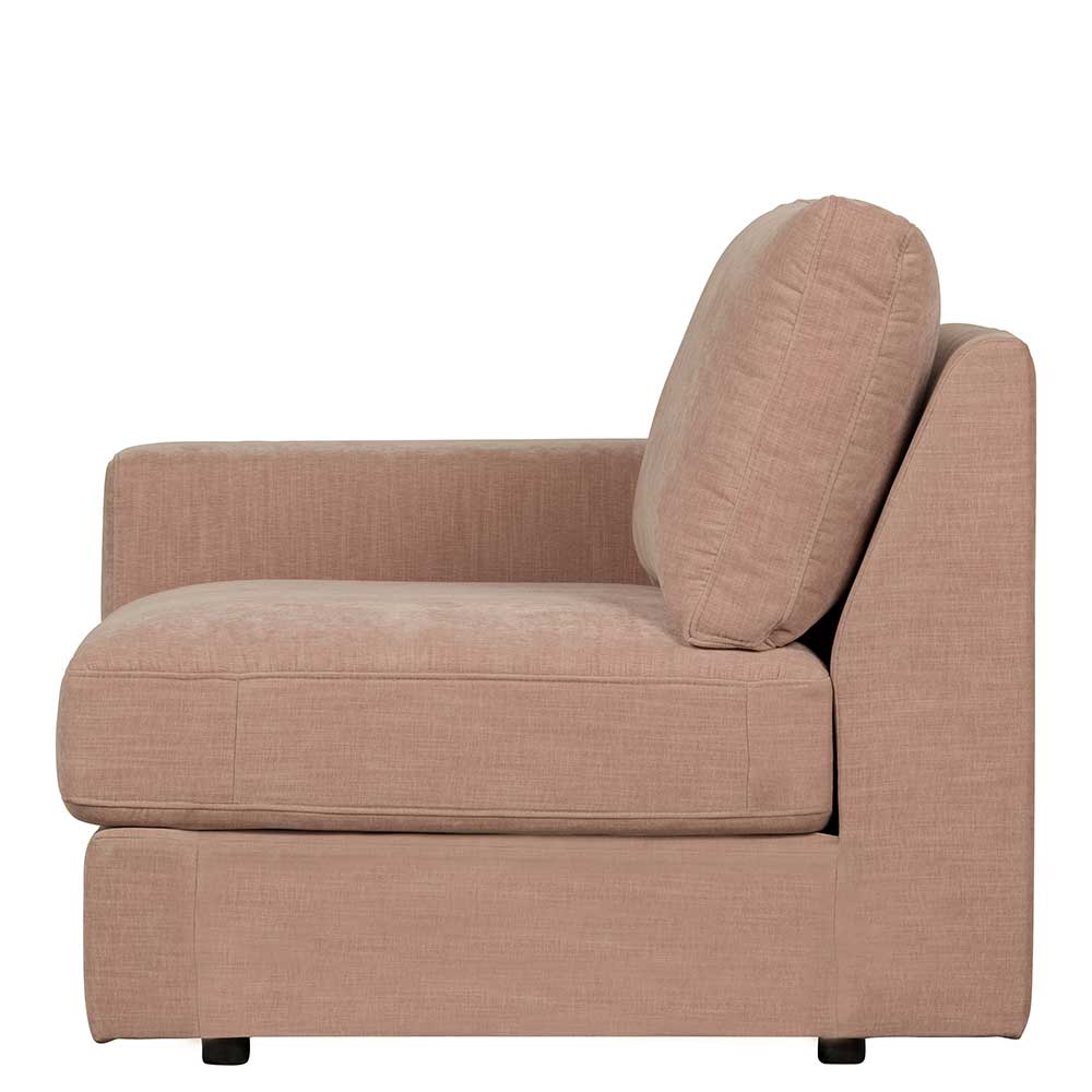 Modulcouch Endmodul mit Armlehne links - Iliana