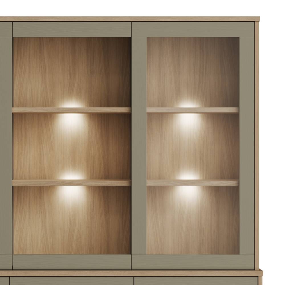 Buffetschrank in Eukalyptus und Eiche Optik - Promo