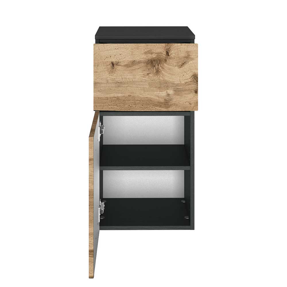 40x84x35 Badschrank mit Schublade & Tür - Endely I