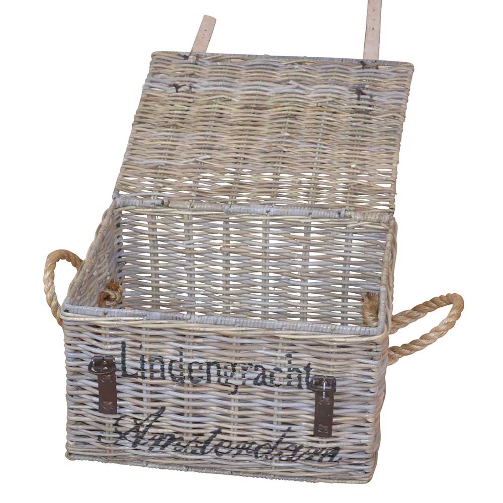 Wäschetruhe Podian aus Rattan