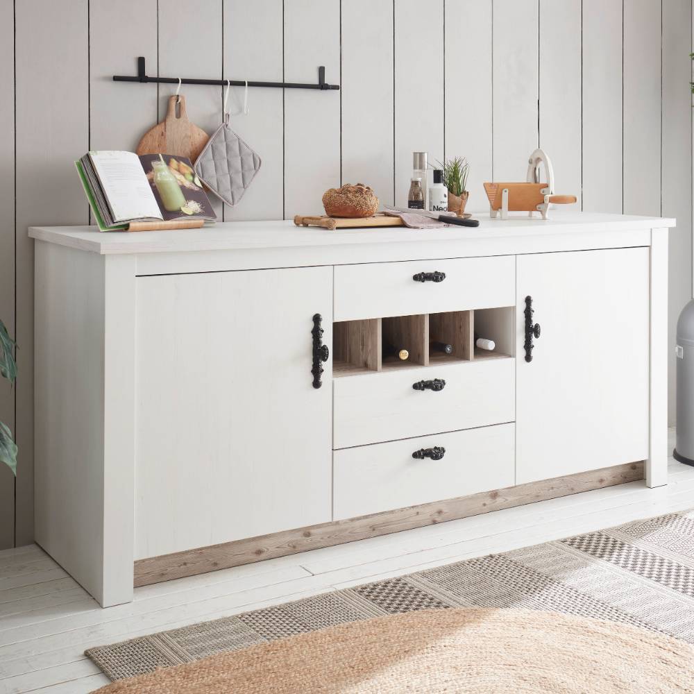 Modern Country Küchenmöbel Set - Nedita (vierteilig)