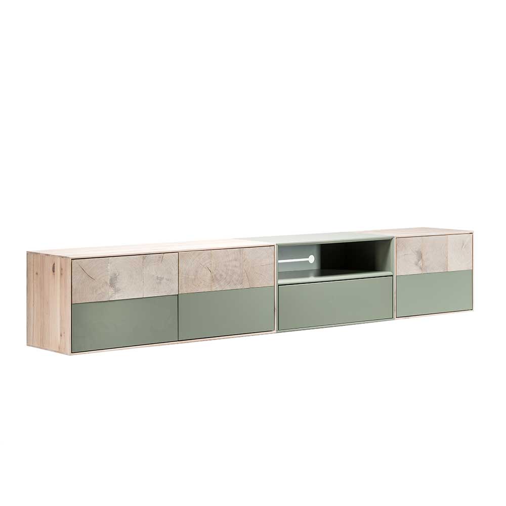 260x45x40 TV Lowboard zweifarbig - Ajevos