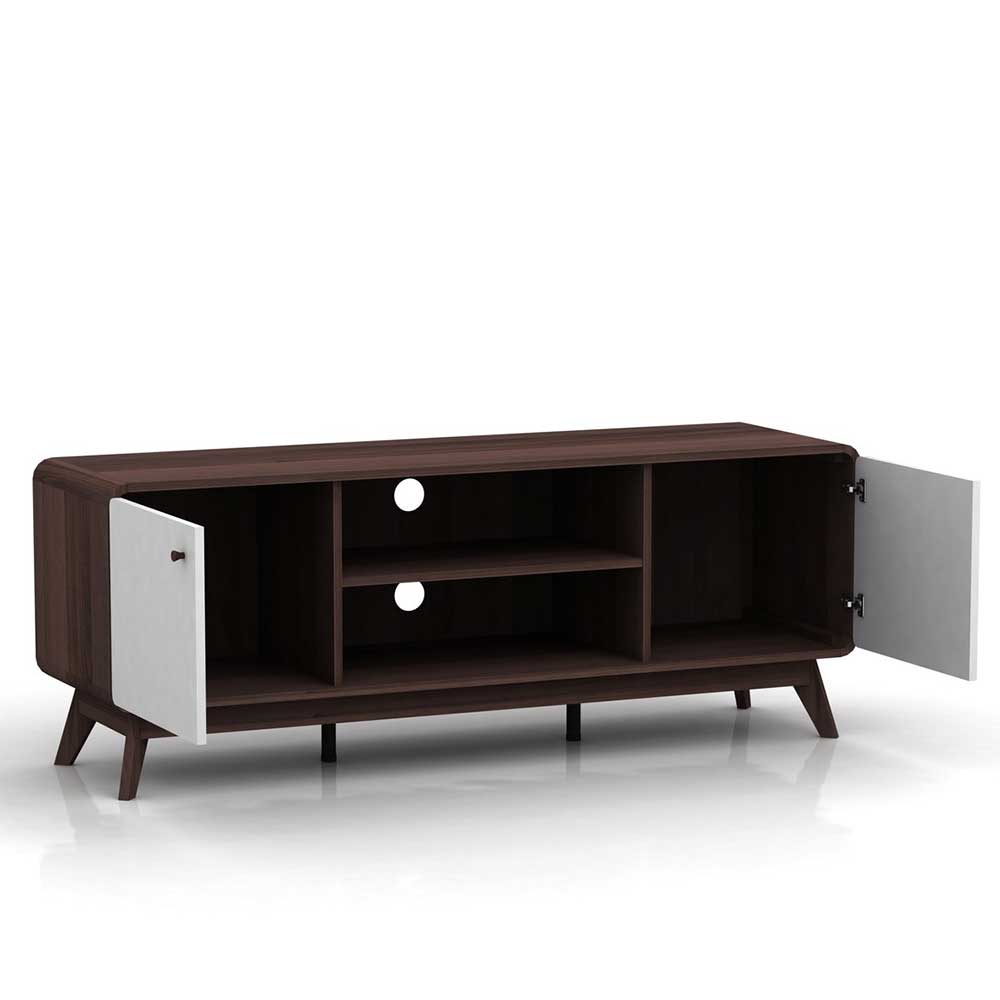140x53x39 Scandi TV Unterschrank zweifarbig - Devkan