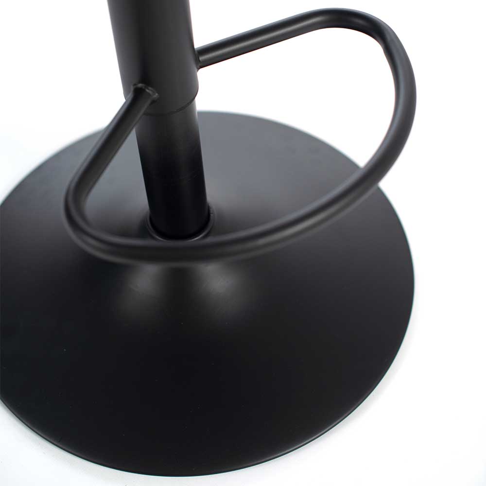 Barstühle mit gepolsterter Rückenlehne - Xivadro (2er Set)