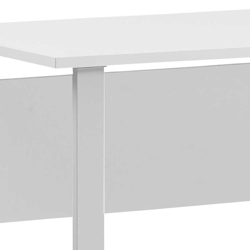 Bürotisch Schreibtisch in Lichtgrau - Bowsla